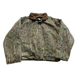 Vintage Walls Realtree Camo Sports Afield Original Camo Puffer Jacket Size XL